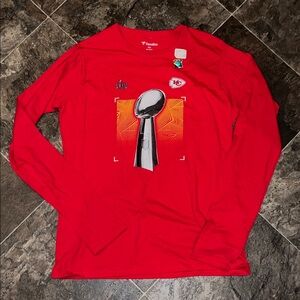 Fanatics Red Super Bowl LIV Long Sleeve Shirt